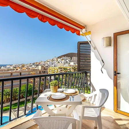 Apartman As De Casas - Achacay With Sea Views And Pool Arona