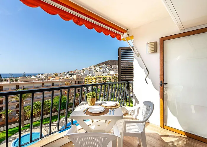 Apartamento As De Casas - Achacay With Sea Views And Pool Arona (Tenerife)